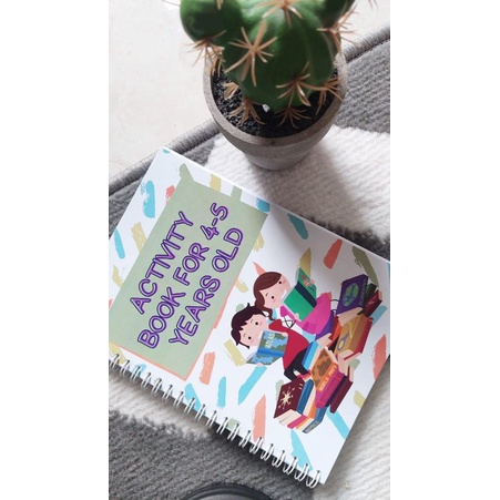 book activity for 4-5 years old
