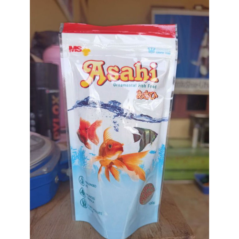 makanan ikan asahi
