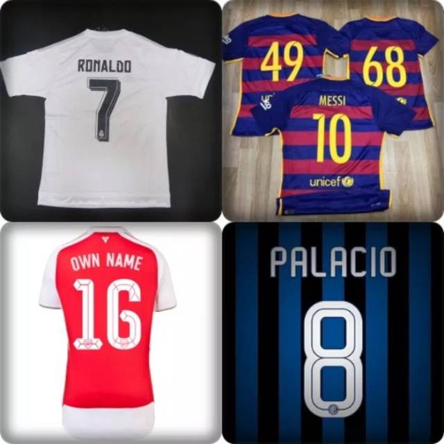 custom name jersey