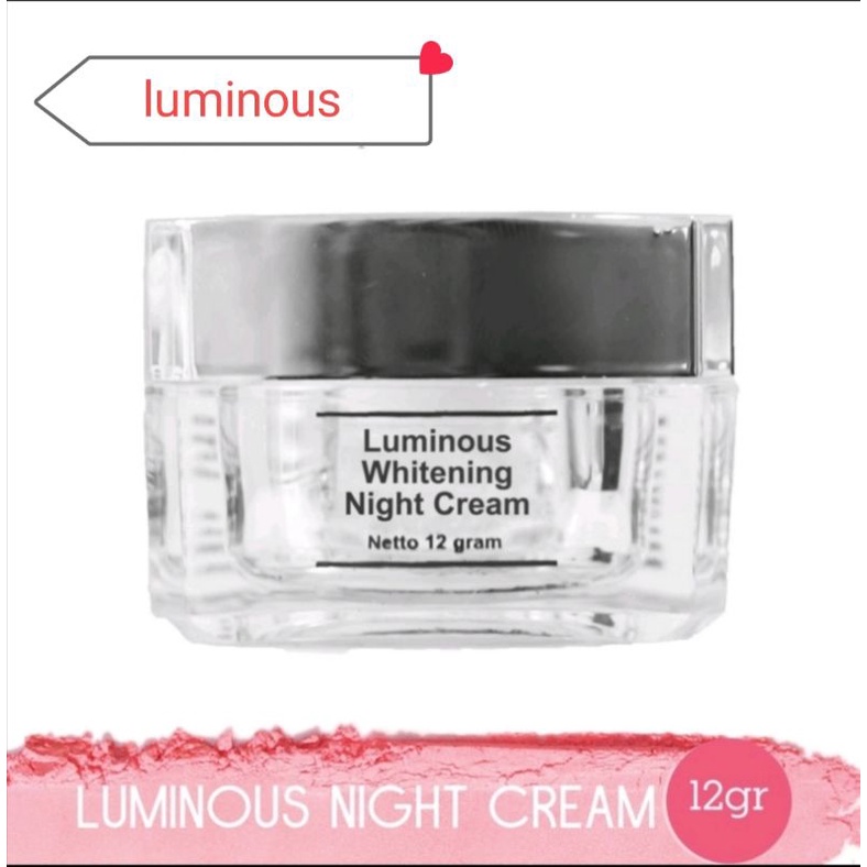 ms glow luminous night cream
