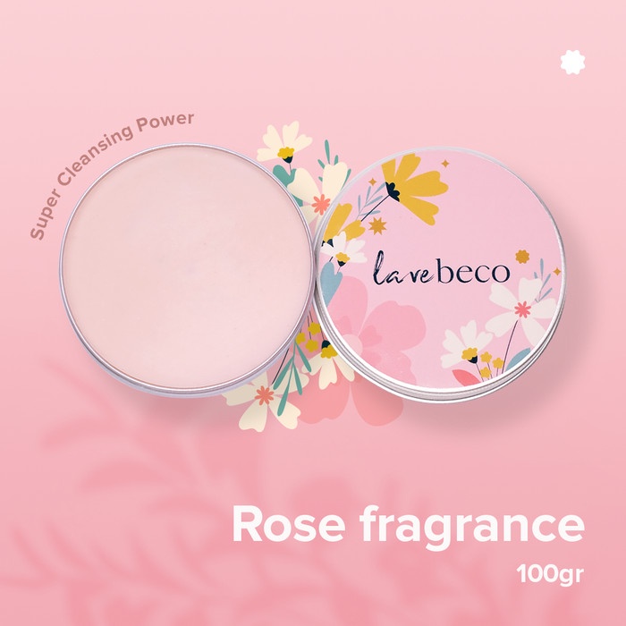 ༺ COD AKTIF ༻ Becolave Makeup Tools Soap ( Rose )