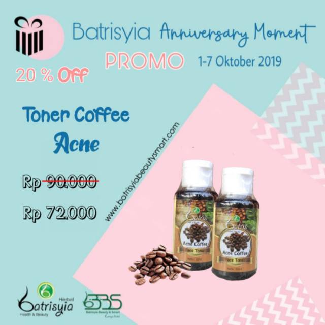 Toner Coffee Acne