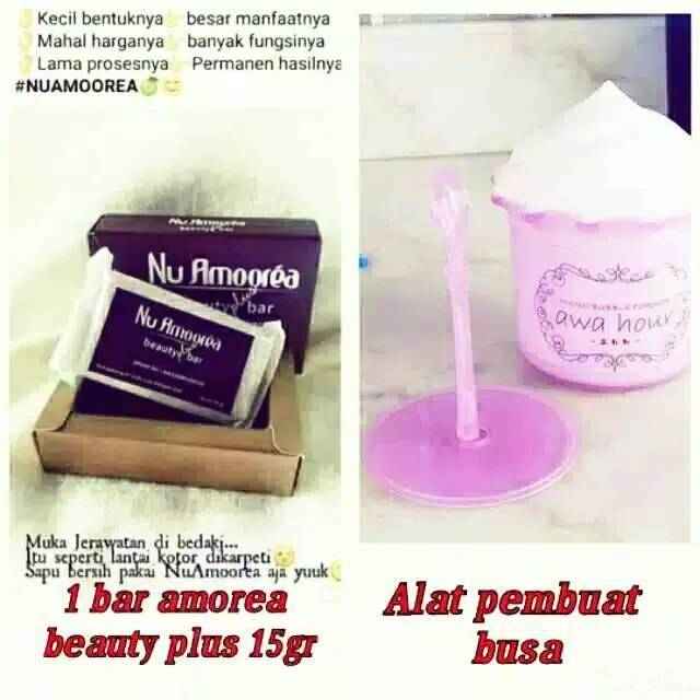 Beauty plus bar + pembuat busa