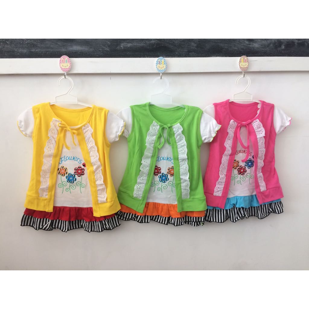 Rok anak Flower