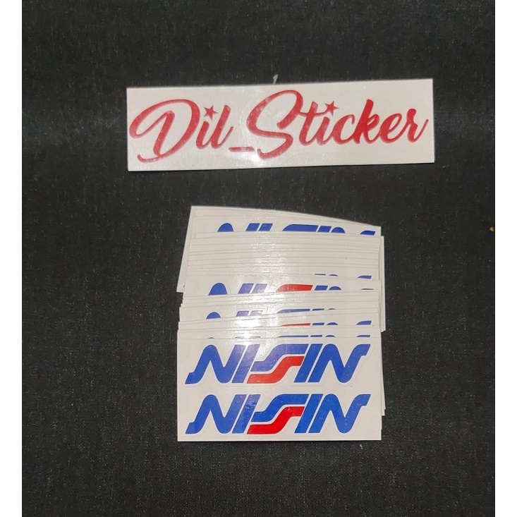 STICKER NISSIN CUTTING