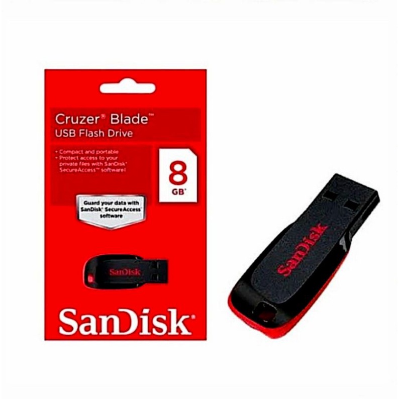 flashdisk sandisk 8gb cruzer blade