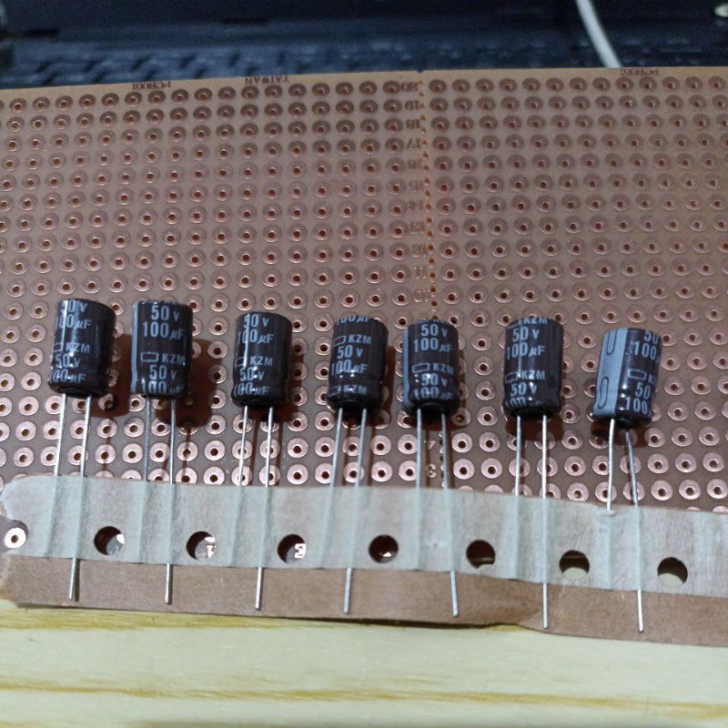 ELCO 100UF 50V ROLL