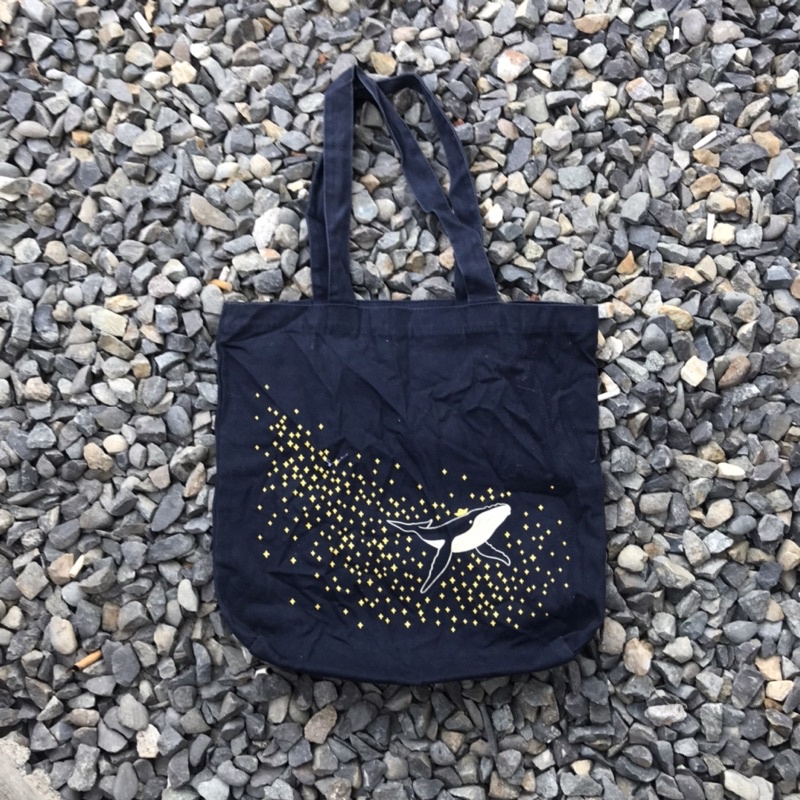 whale tote bag