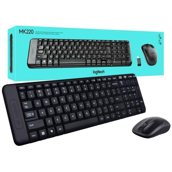 Logitech MK220 Combo Wireless Keyboard Mouse