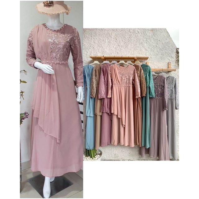 SENA BROCADE DRESS