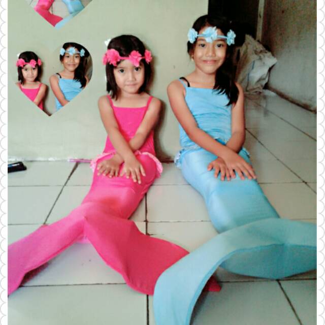 baju duyung anak 0-3