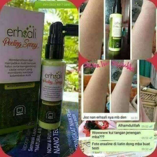 Erhsali peeling spray