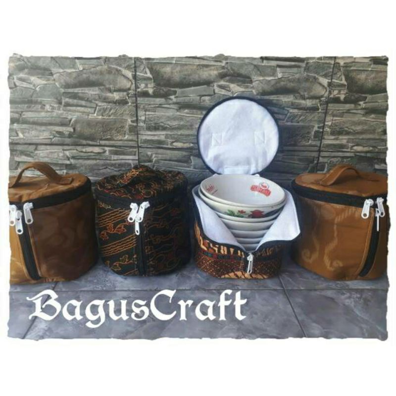 tas mangkok katun tebal