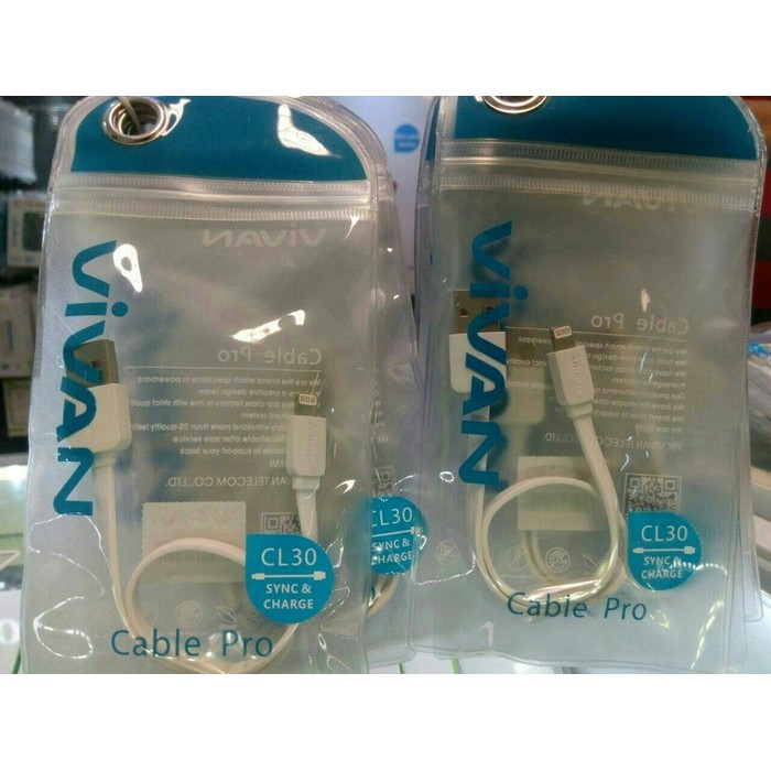 Cable Lightning Charger / Kabel Data Iphone 5/5c/5s/6/6+ Vivan CL30