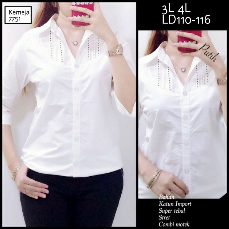 775 Blouse Putih