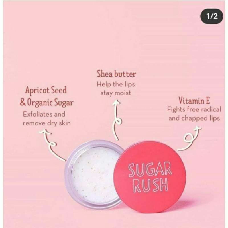 EMINA SUGAR RUSH scrub bibir