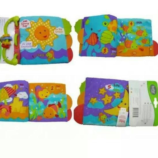 ◊ Carter Softbook Teether Book /Buku kain Teether Carter ←