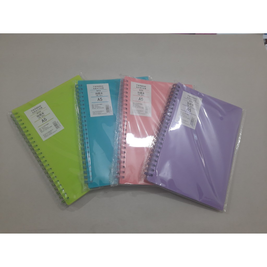 NOTE BOOK SPIRAL MERK WENGU A6