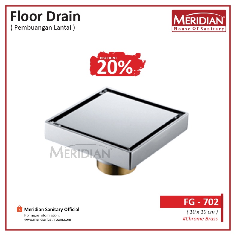 Floor Drain Meridian FG 702