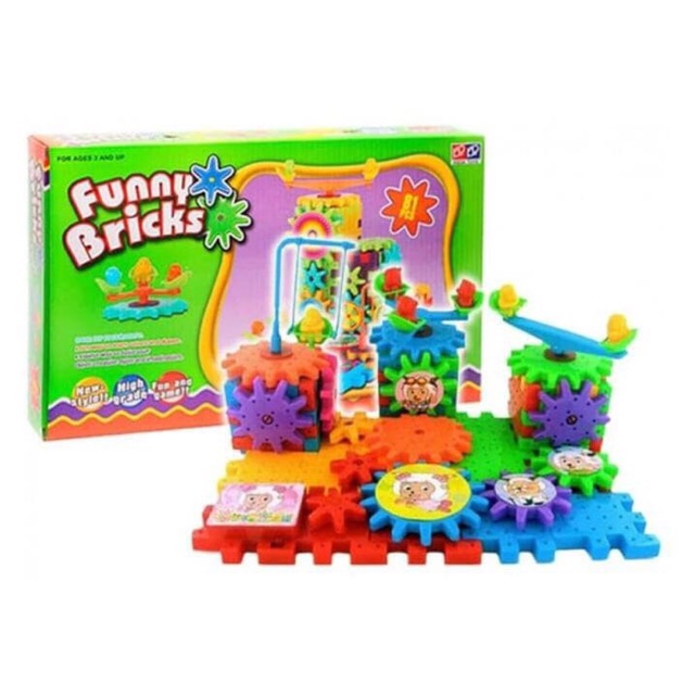 Funny Bricks 81pcs / Building Bricks / Lego Block blok