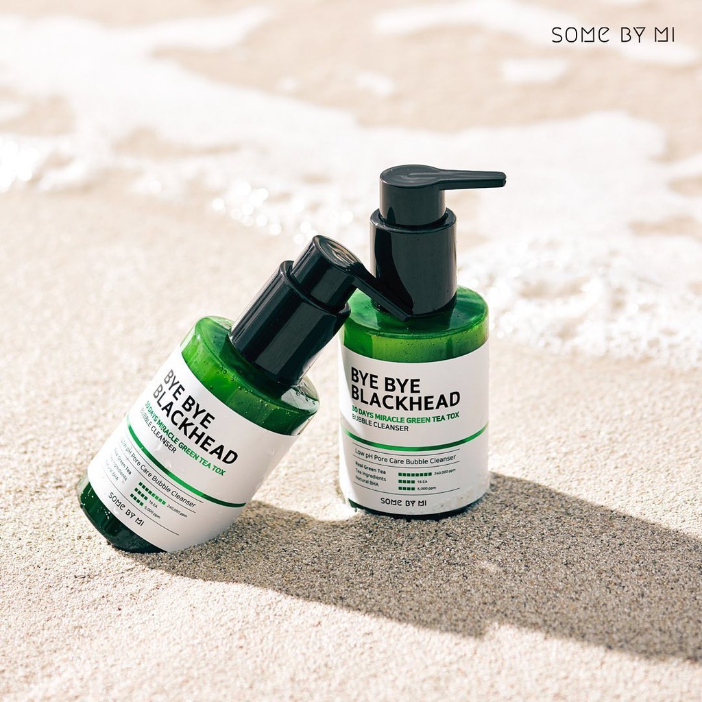 SOMEBYMI Bye Bye Blackhead Miracle Greentea Cleanser (120gr)
