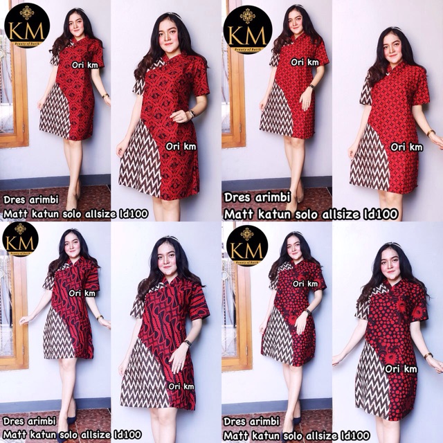 Dress batik Arimbi