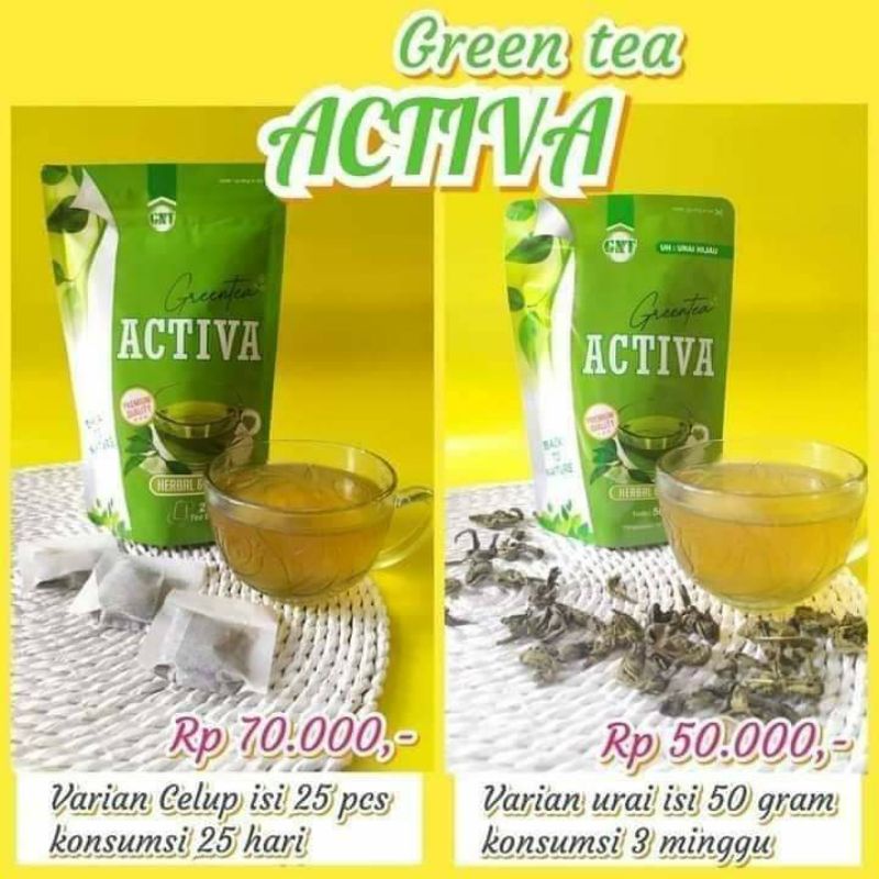 PELANGSING GREENTEA ACTIVA CELUP