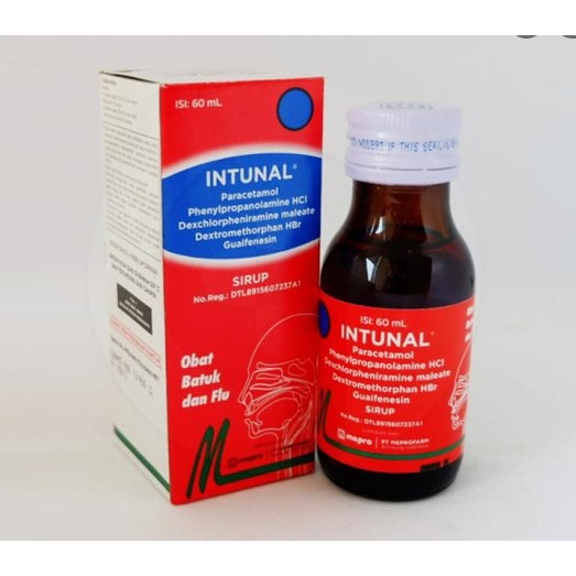 Intunal Sirup Botol 60 ml