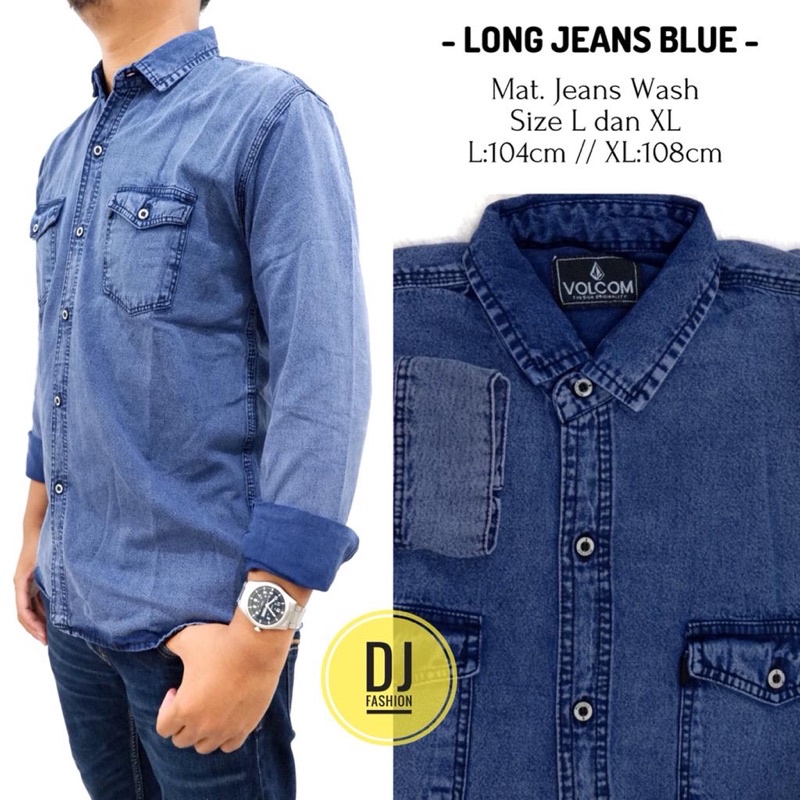 KEMEJA LONG JEANS