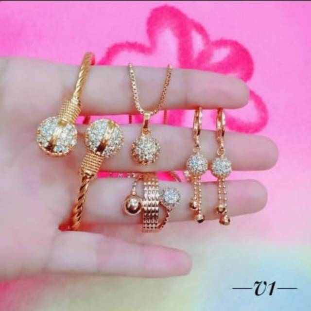 Set xuping dewasa gold