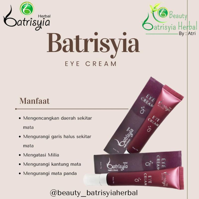 Eye Cream Batrisyia