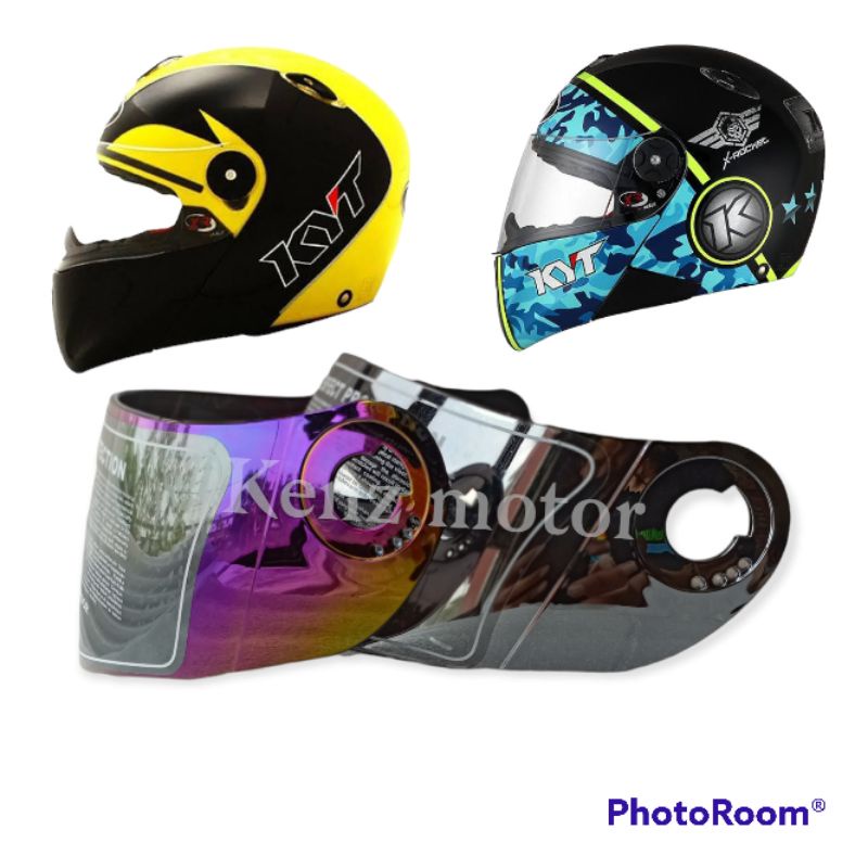 kaca visor helm kyt x roket