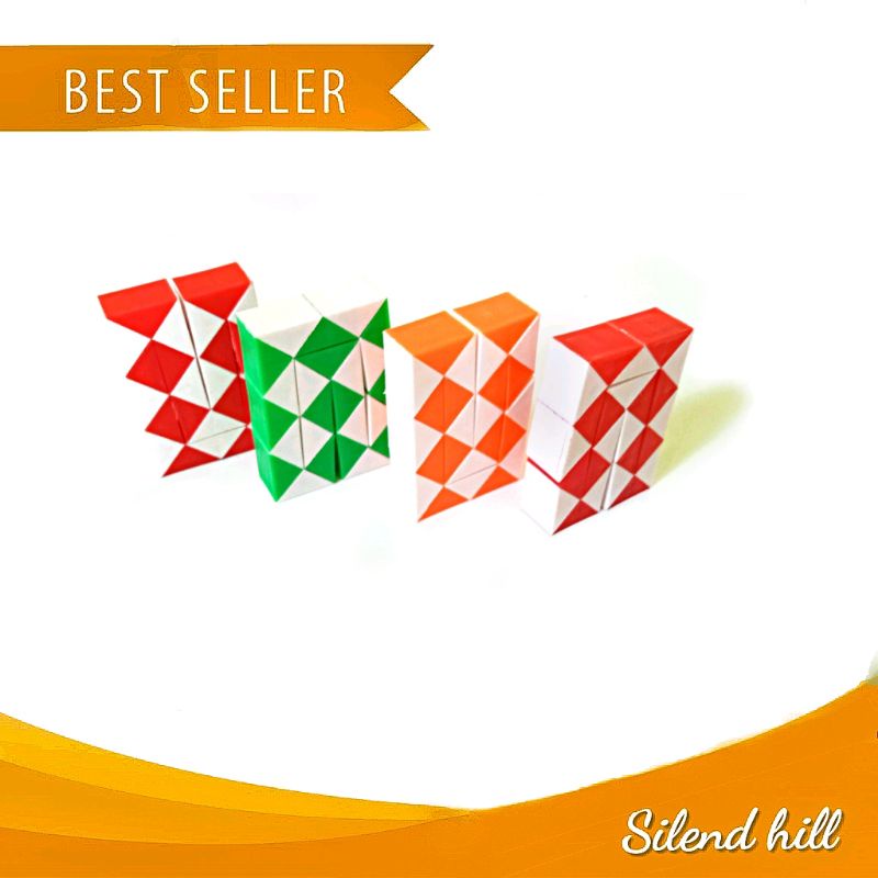 Mainan rubik ular mainan puzzle
