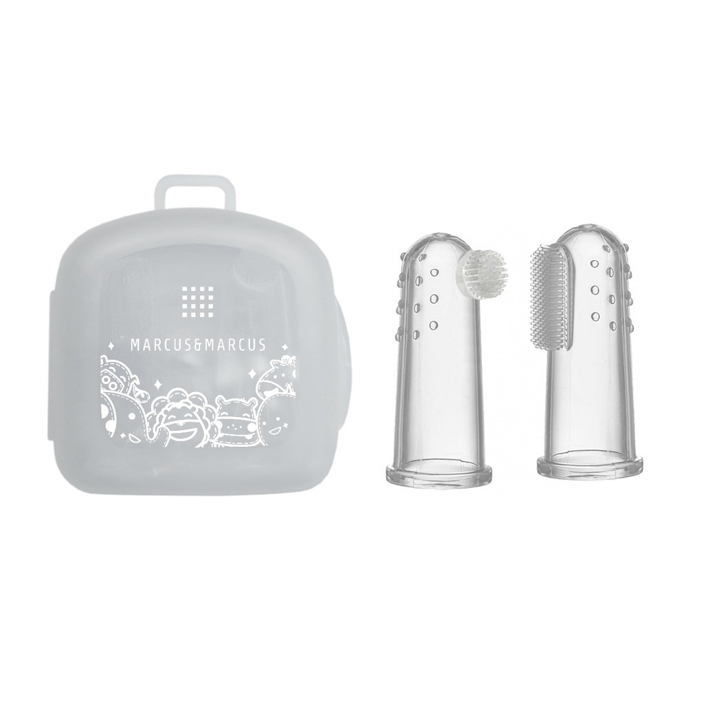 MARCUS MARCUS FINGER TOOTHBRUSH & GUM MASSAGER SET 0M+