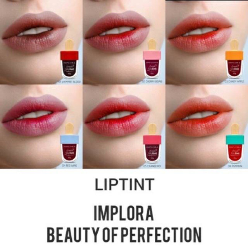 LIP TINT IMPLORA BY IMPLORA DAN IMPLORA CHEEK AND LIPTINT