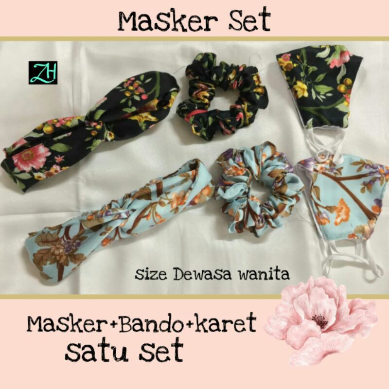MASKER SET KOMPLIT