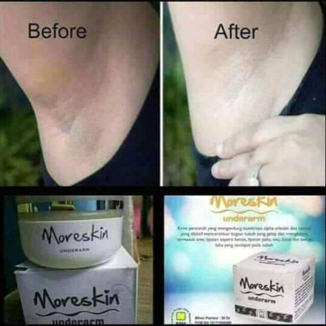 Moreskin underám