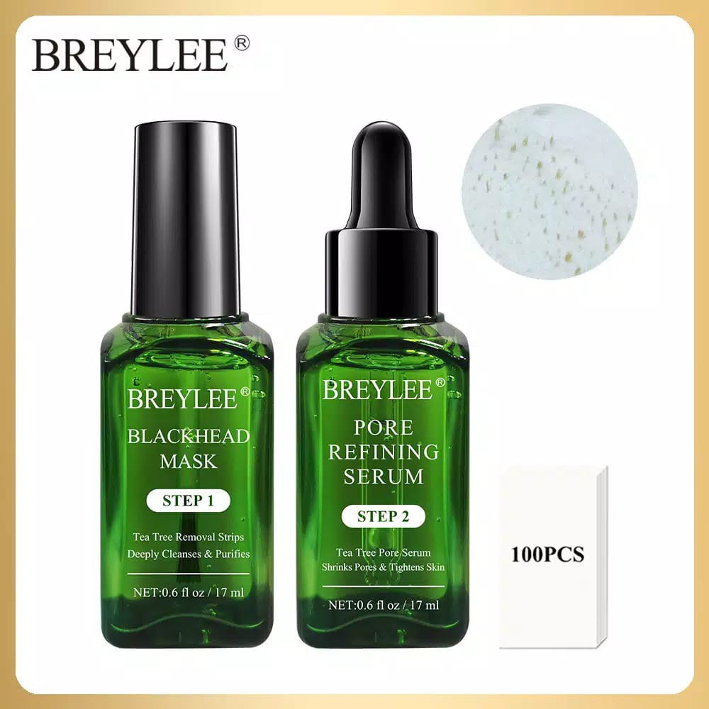 BREYLEE Varian STEP 1 Blackhead & STEP 2 Pore Serum