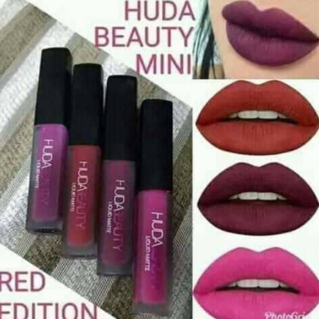 HUDA BEAUTY MINI_RED EDITION [COD]