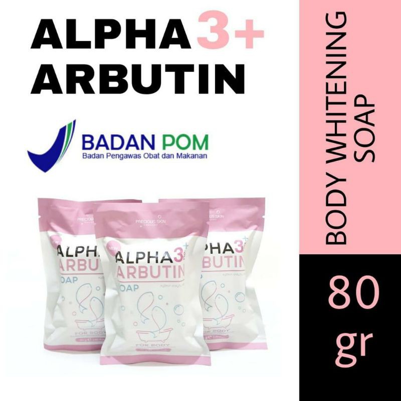 ALPHA 3+ ARBUTIN SOAP