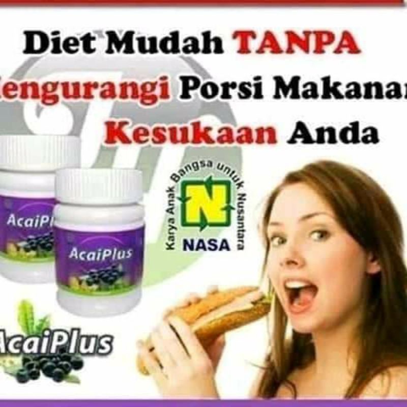ACAIPLUS NASA pelangsing alami