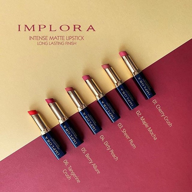 Implora Lipstick Matte Intense Longlasting Finish