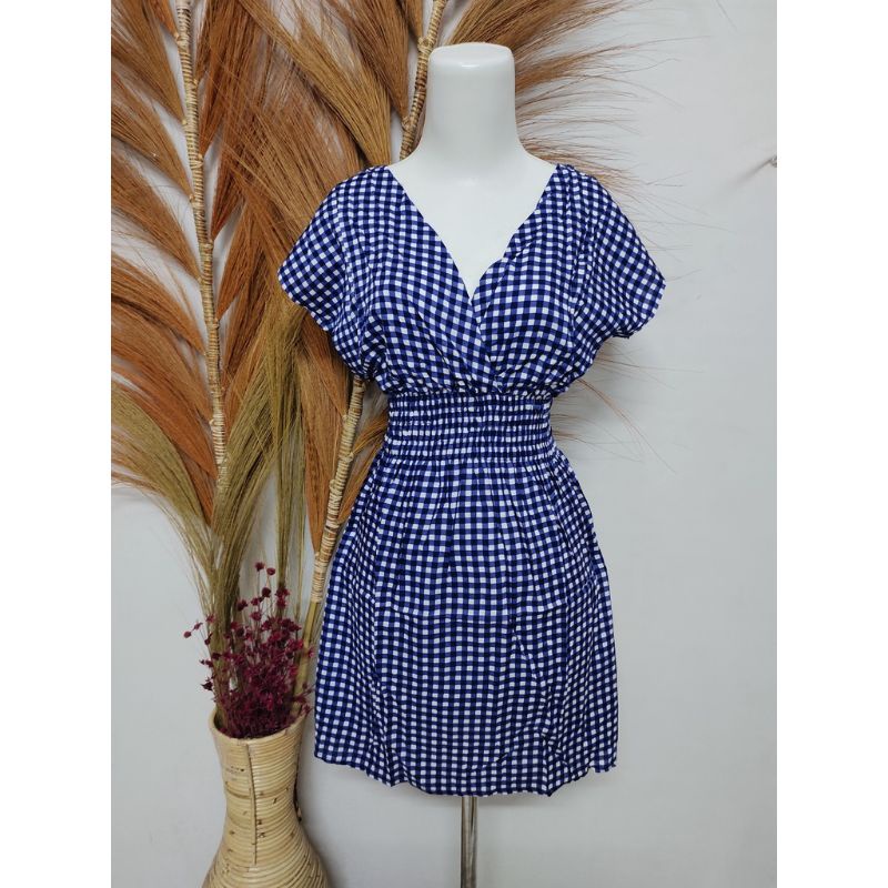 Dress moza pendek