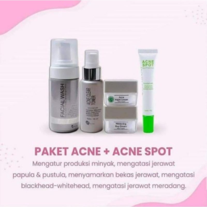 PAKET ACNE + ACNE SPOT