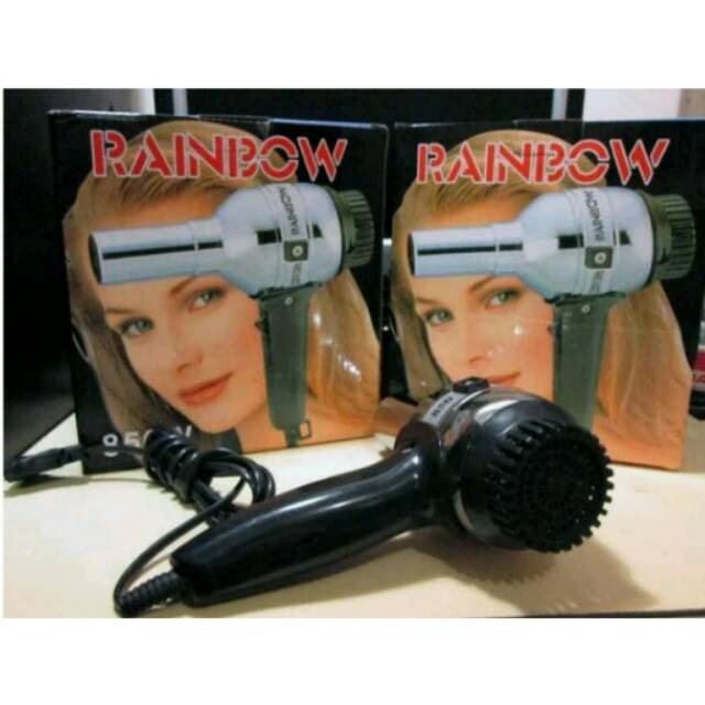 Hair drayer rainbow