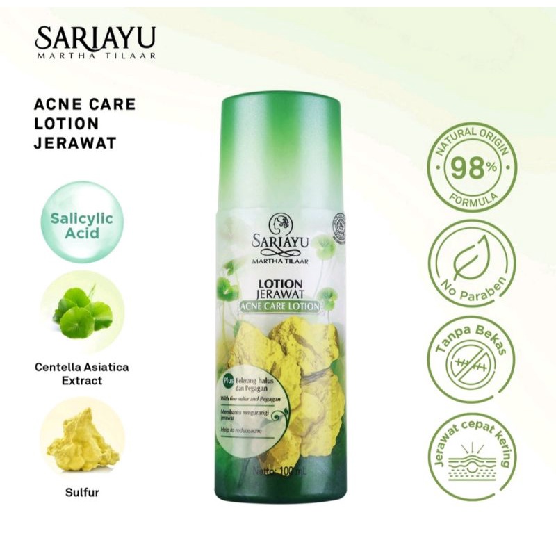 Sariayu lation jerawat 100ml