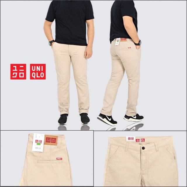 Celana pria chino premium