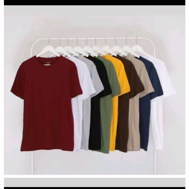 KAOS LENGAN PENDEK COMBED 30S PREMIUM