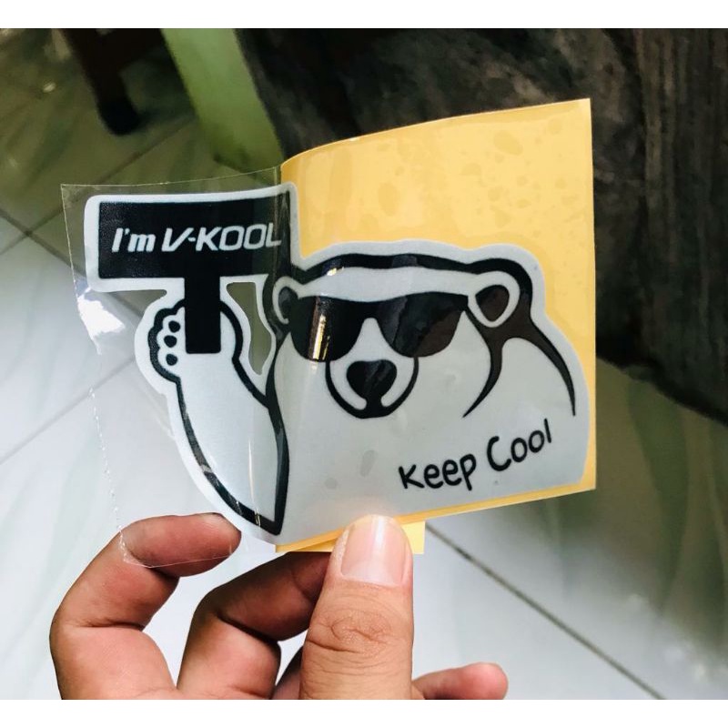 Sticker Cutting Vkool Bear