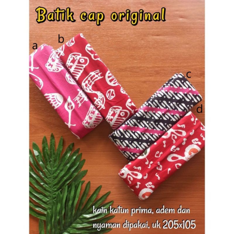 KAIN BATIK CAP ORI